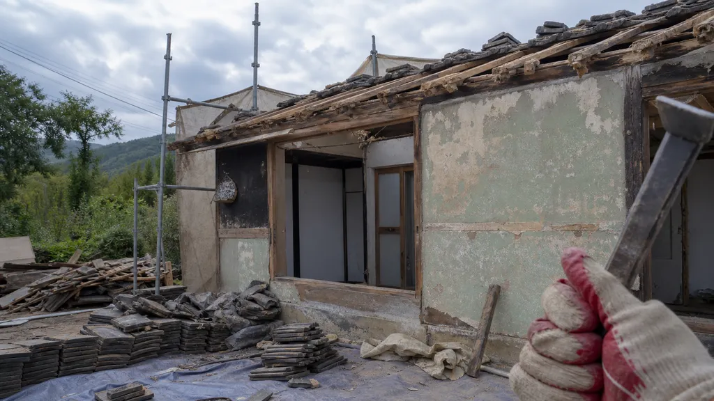 충주 폐가·노후 별장 부분 철거, 안전 점검과 잔재 처리